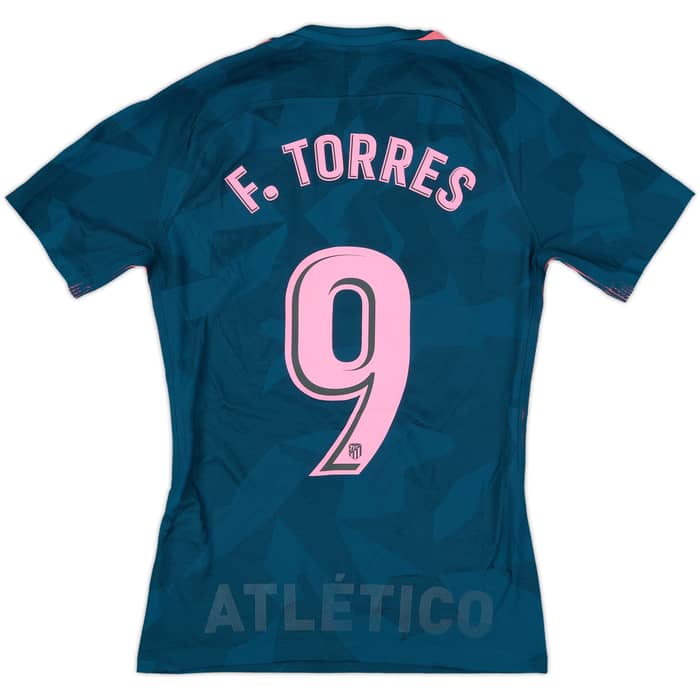 2017-18 Atletico Madrid Player Issue Third Shirt F.Torres #9 (S)
