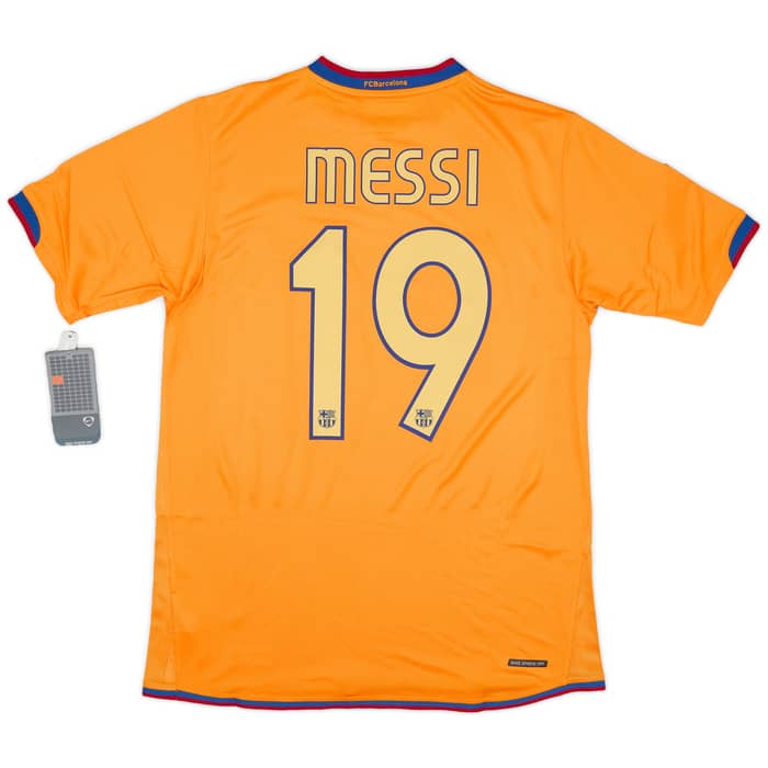 2006-08 Barcelona Away Shirt Messi #19 (M)
