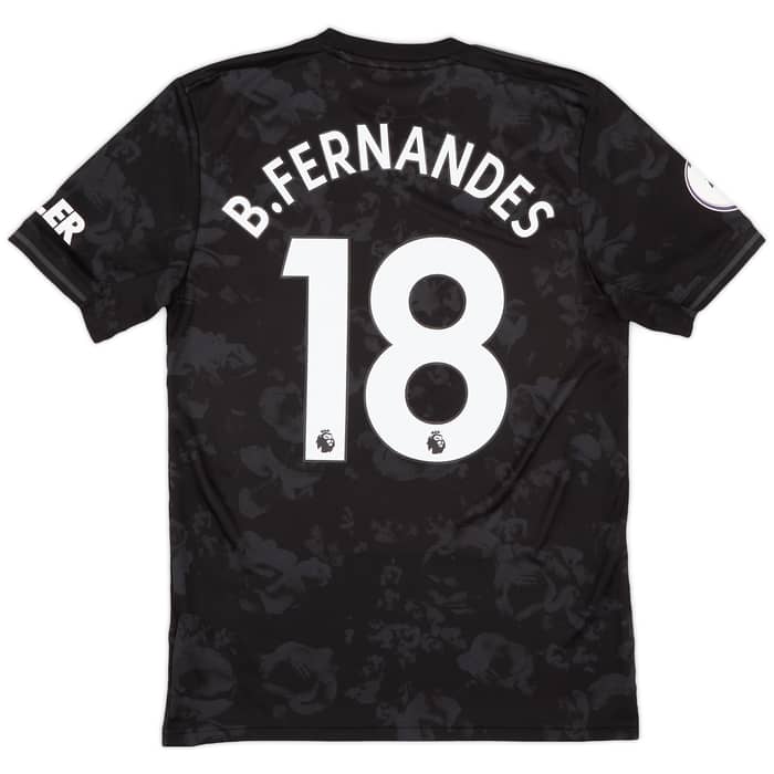 2019-20 Manchester United Third Shirt B.Fernandes #18 - 8/10 - (S)