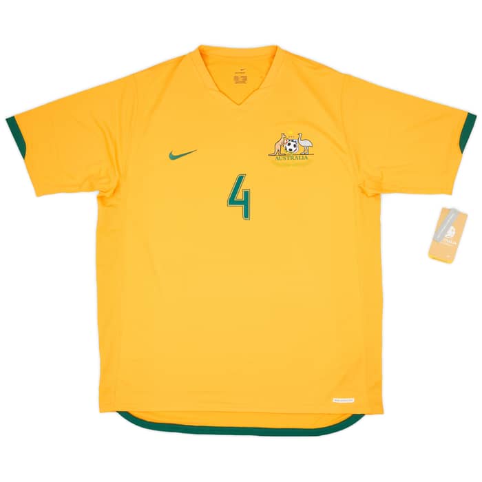 2006-08 Australia Home Shirt Cahill #4 (XL)