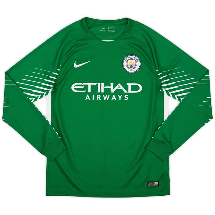 2017-18 Manchester City GK Shirt Ederson.M. #31 - 8/10 - (M)
