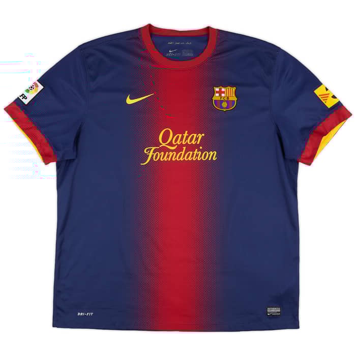 2012-13 Barcelona Home Shirt Messi #10 - 10/10 - (XXL)