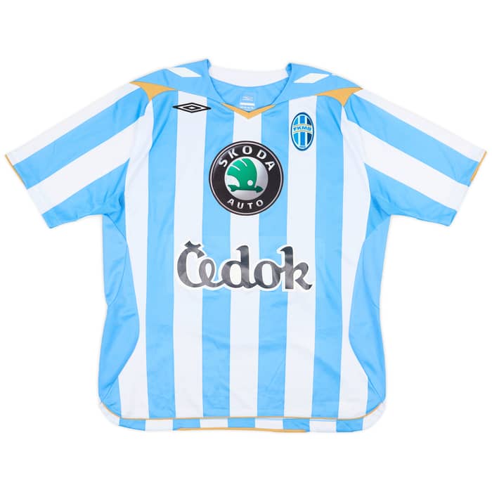 2008-09 Mlada Boleslav Home Shirt Polacek #13 - 8/10 - (L)