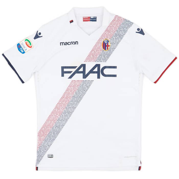 2017-18 Bologna Away Shirt Verdi #9 - 5/10 - (S)