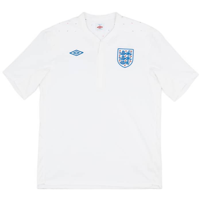 2010-11 England Home Shirt Grandad #1 - 7/10 - (XL)