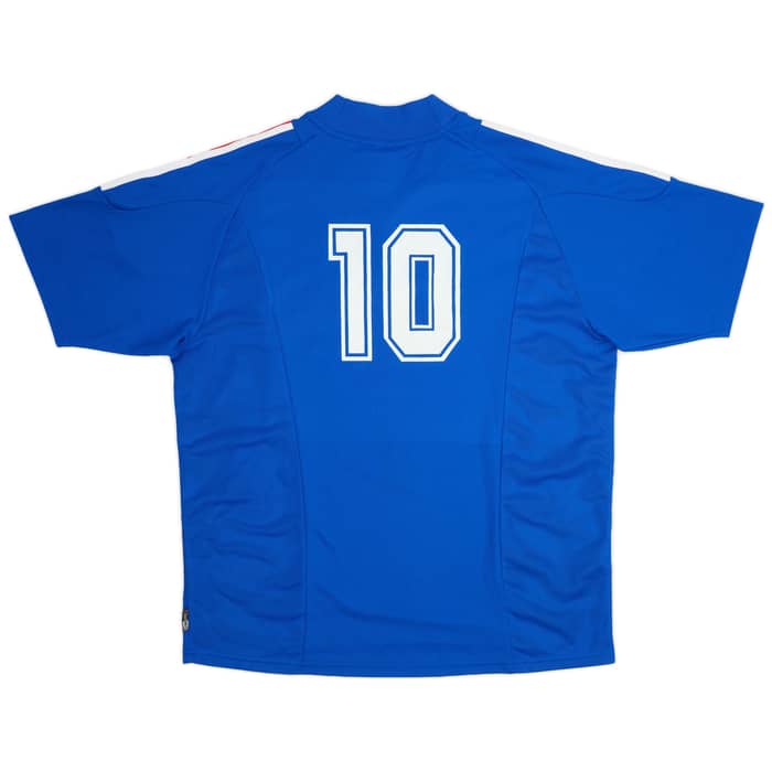 2002-04 France Home Shirt #10 - 7/10 - (XL)