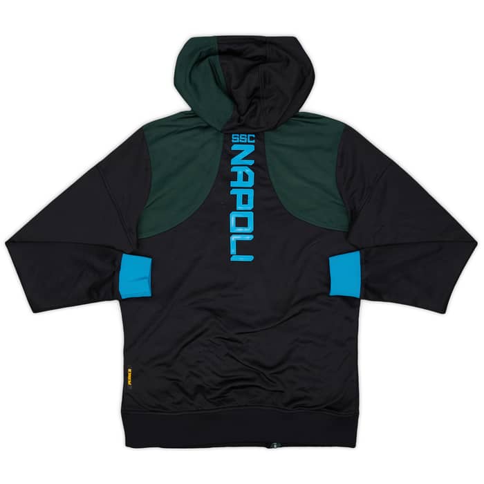 2018-19 Napoli Kappa Hooded Track Jacket - 8/10 - (S)