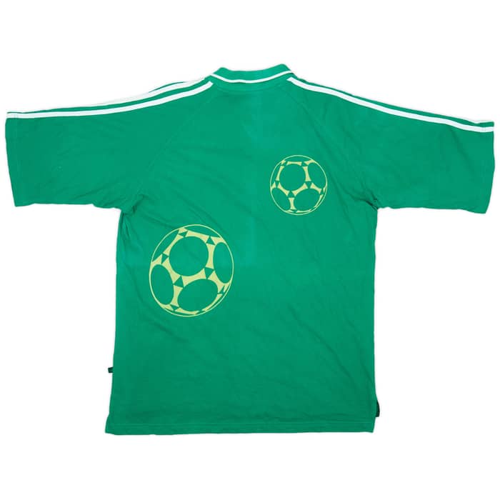 1998 France adidas Coupe Du Monde Polo Shirt - 8/10 - (L)