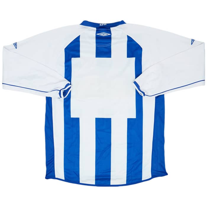2005-06 Esbjerg Home L/S Shirt - 8/10 - (XL)