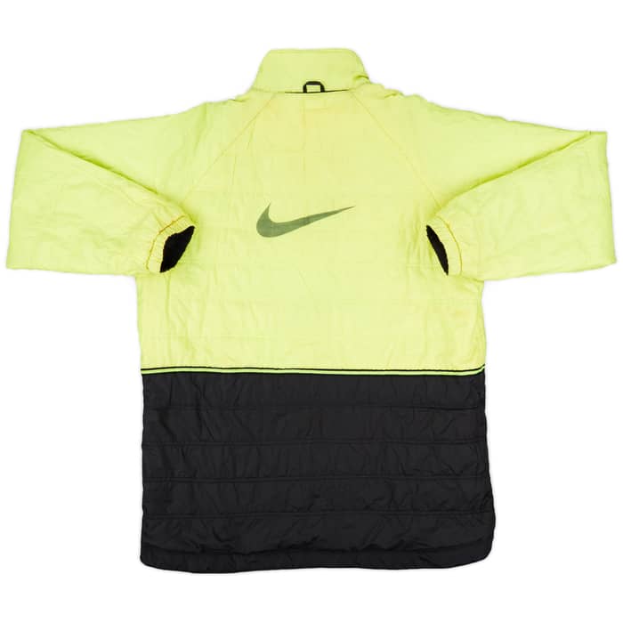 1997-98 Borussia Dortmund Nike Reversible Padded Bench Coat - 7/10 - (XL)