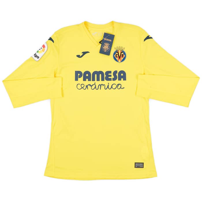 2020-21 Villarreal Home L/S Shirt Gerard #7 (M)