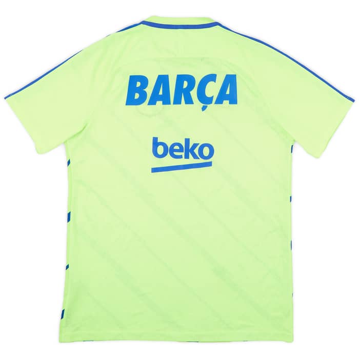 2017-18 Barcelona Nike Training Shirt - 9/10 - (XL)