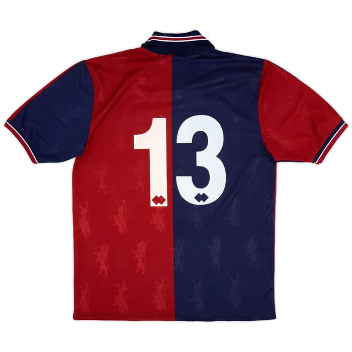 1994-95 Genoa Home Shirt #13 - 8/10 - (XL)