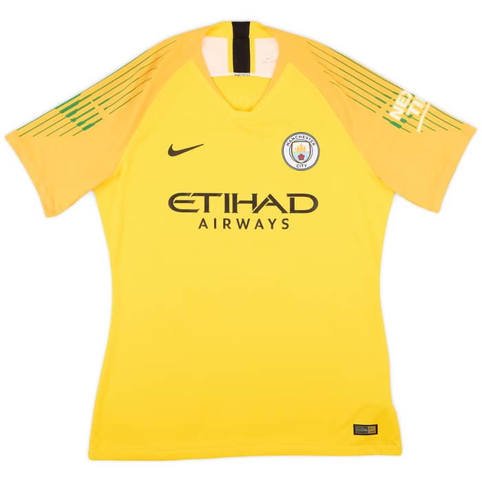 2018-19 Manchester City Authentic GK Third S/S Shirt Ederson M. #31 - 9/10 - (XL)