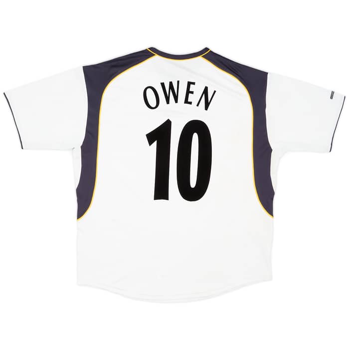 2001-03 Liverpool Away Shirt Owen #10 - 8/10 - (XL)