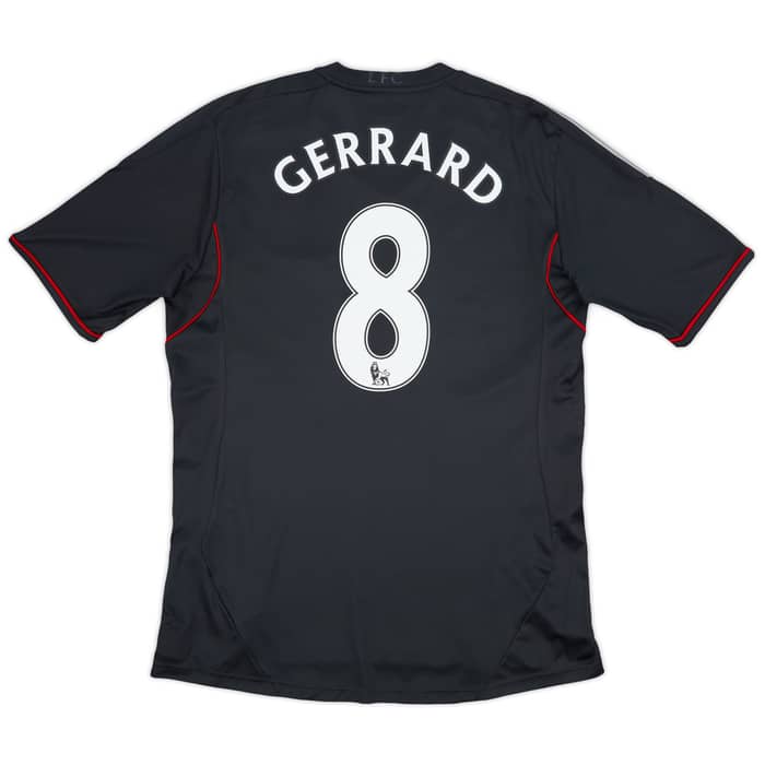2011-12 Liverpool Away Shirt Gerrard #8 - 5/10 - (M)