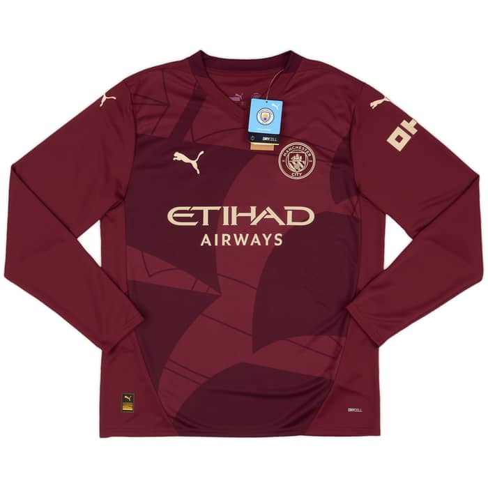 2024-25 Manchester City Third L/S Shirt Haaland #9