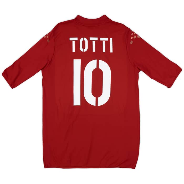2003-04 Roma Home Shirt Totti #10 - 8/10 - (XXL)
