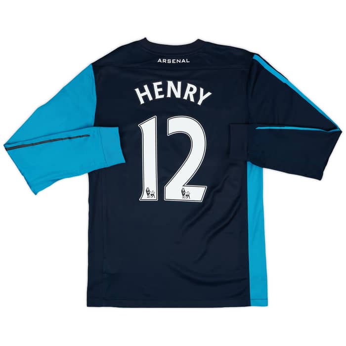 2011-12 Arsenal Away L/S Shirt Henry #12 - 8/10 - (S)