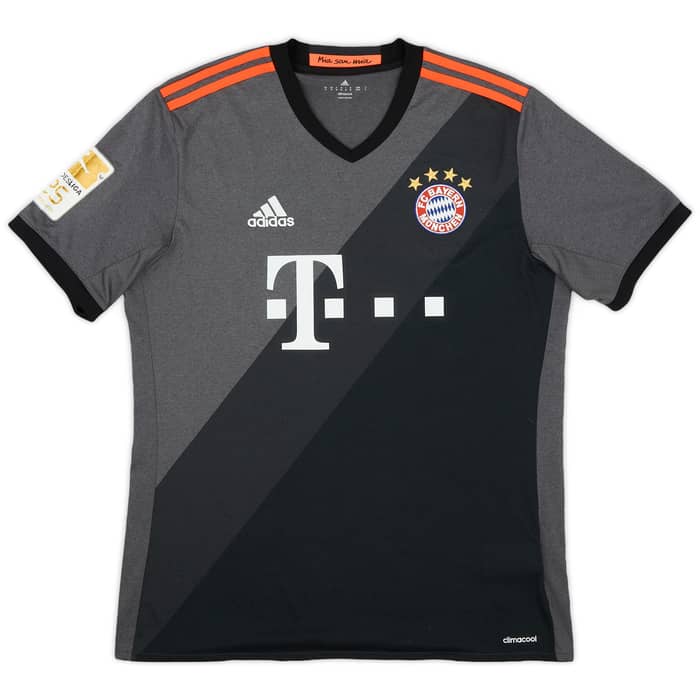 2016-17 Bayern Munich Away Shirt Muller #25 - 5/10 - (M)
