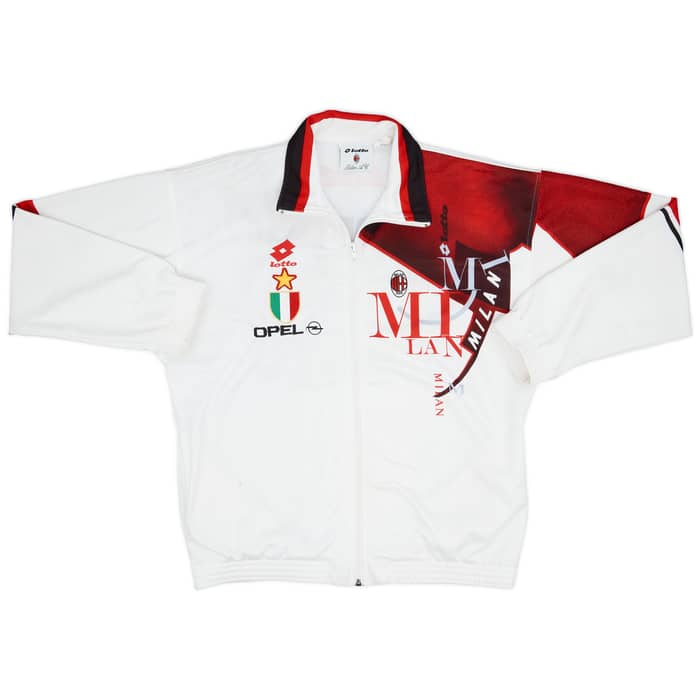 1993-94 AC Milan Lotto Full Tracksuit - 7/10 - (L)