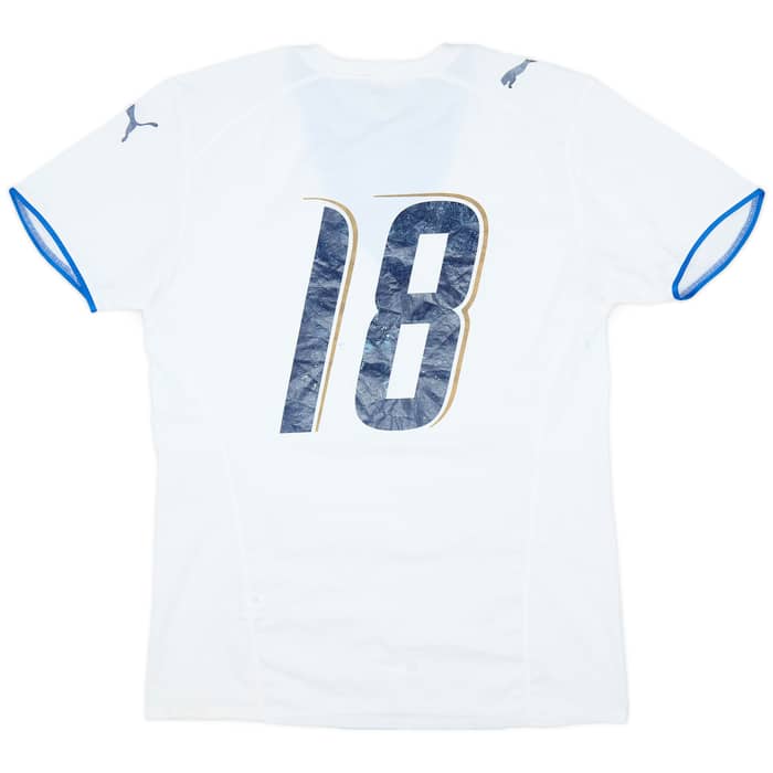 2006 Italy Player Issue Away Shirt #18 - 5/10 - (L)