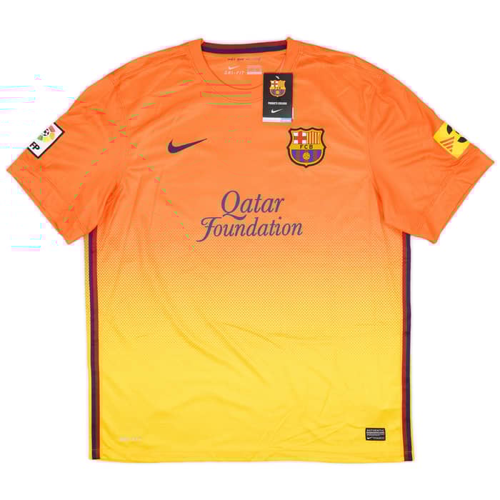2012-13 Barcelona Away Shirt Messi #10 (XL)
