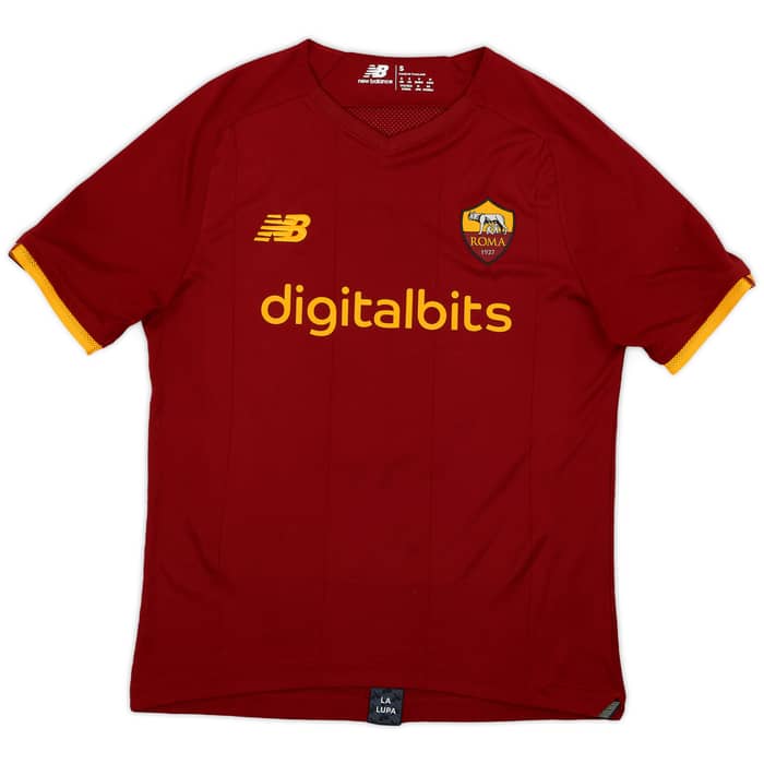 2021-22 Roma Home Shirt Spinazzola #37 - 10/10 - (S)