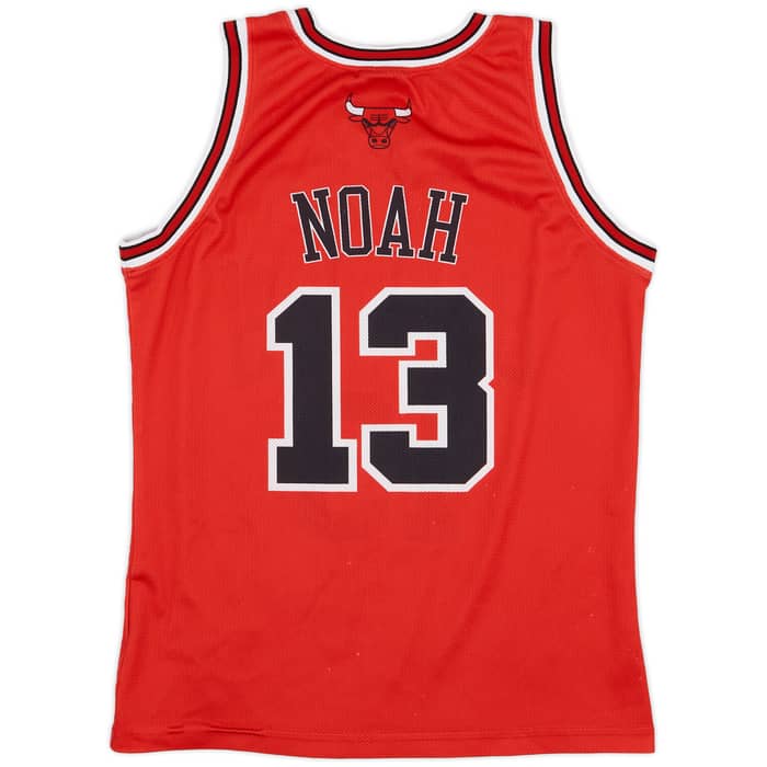 2007-10 Chicago Bulls Noah #13 Champion Away Jersey - 7/10 - (XS)