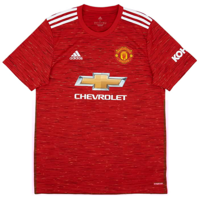 2020-21 Manchester United Home Shirt B.Fernandes #18 - 9/10 - (L)