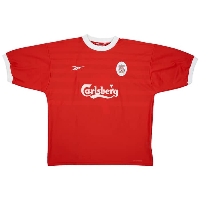 1998-00 Liverpool Home Shirt McManaman #7 - 8/10 - (XL)