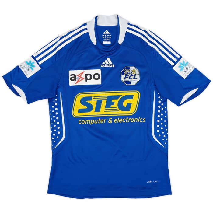 2008-09 FC Luzern Player Issue Home Shirt Yakin #10 - 4/10 - (S)
