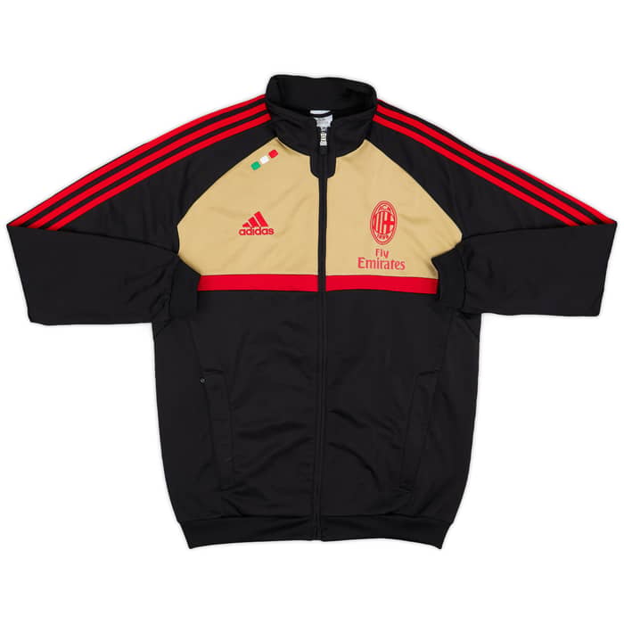 2011-12 AC Milan adidas Track Jacket - 8/10 - (L)