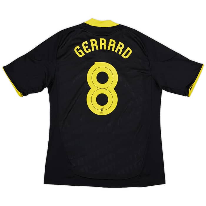 2010-11 Liverpool Third Shirt Gerrard #8 - 6/10 - (L)