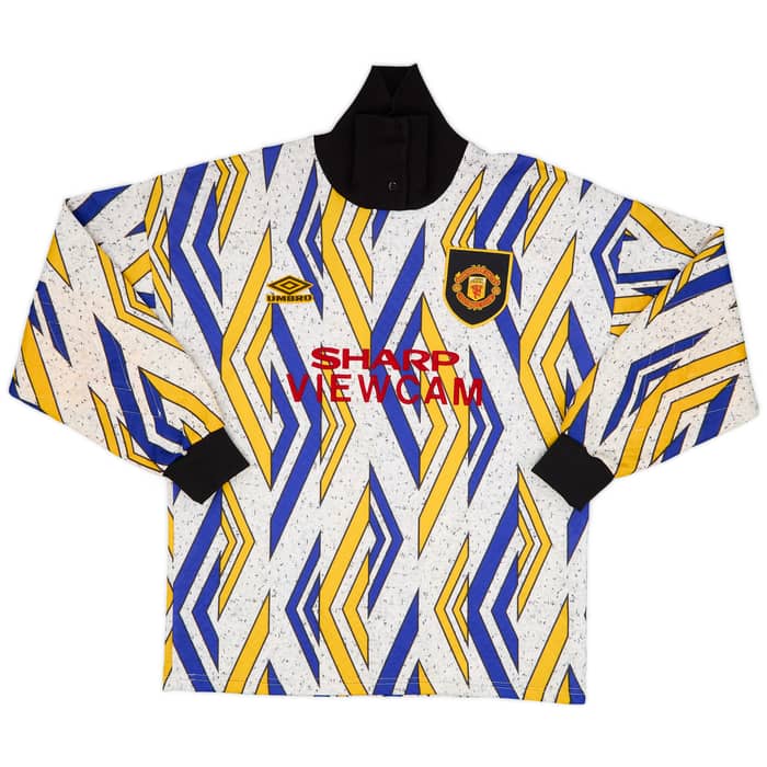 1993-94 Manchester United GK Shirt Schmeichel #1 - 7/10 - (M)