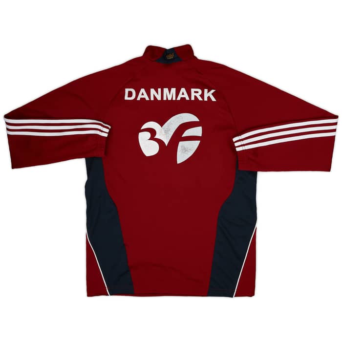 2009-10 Denmark adidas 1/4 Zip Training Top - 6/10 - (M/L)