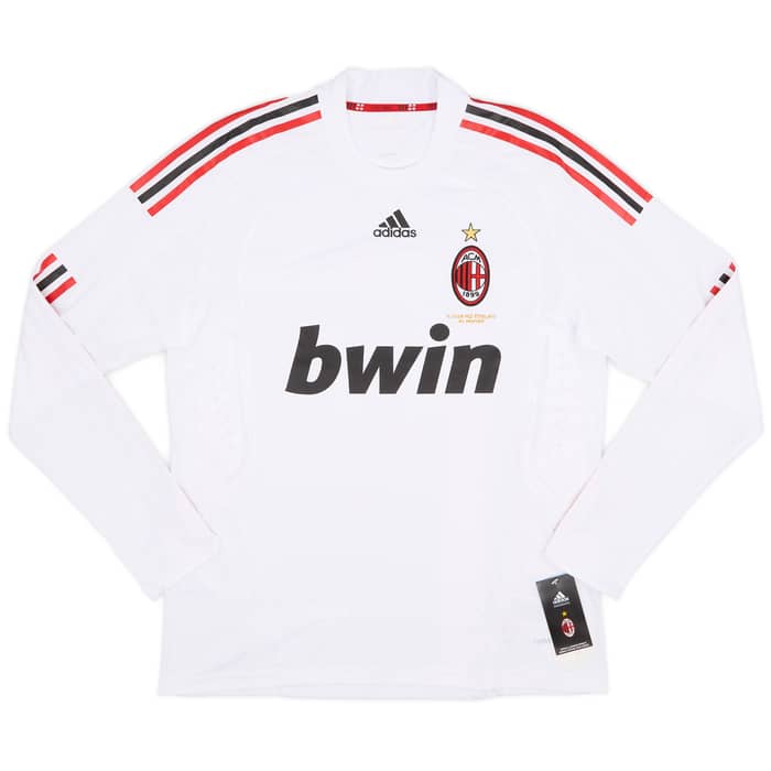 2008-09 AC Milan Player Issue Away L/S Shirt Gattuso #8 (L)