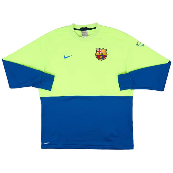 2009-10 Barcelona Nike Sweat Top - 7/10 - (L)