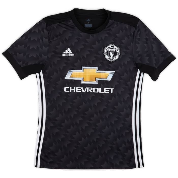 2017-18 Manchester United Away Shirt Valencia #25 - 8/10 - (S)