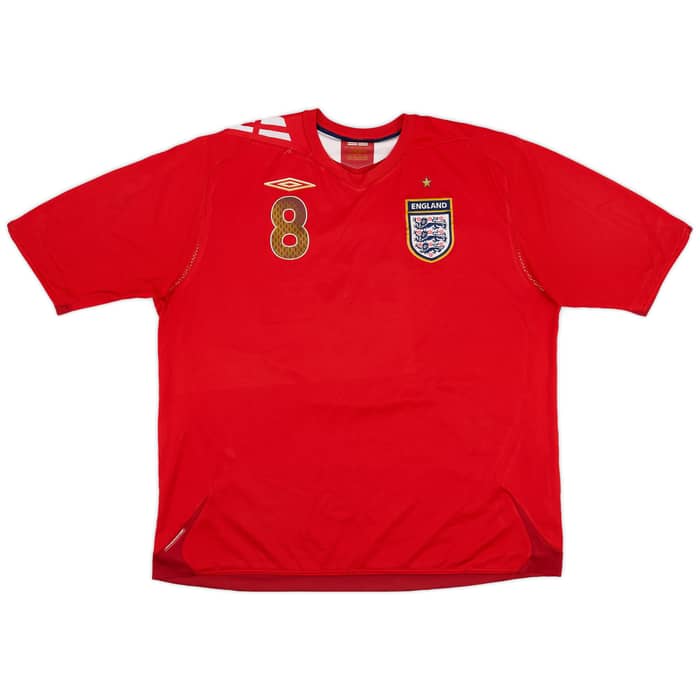 2006-08 England Away Shirt Lampard #8 - 5/10 - (XXL)