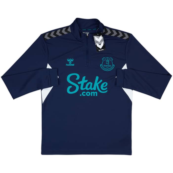 2023-24 Everton Hummel 1/4 Zip Drill Top (M)