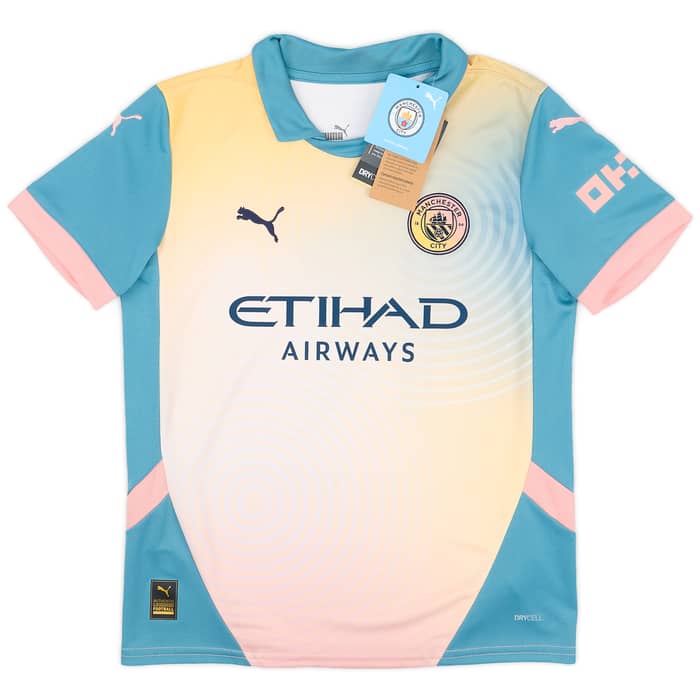 2024-25 Manchester City Fourth Shirt De Bruyne #17 (KIDS)