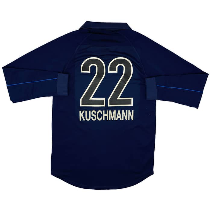 1997-98 Borussia Dortmund Match Issue GK Shirt Kuschmann #22