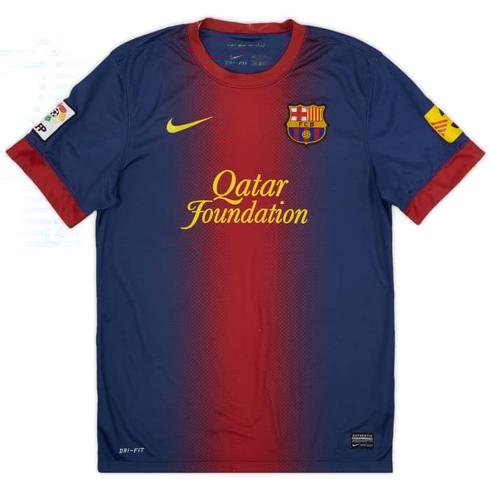 2012-13 Barcelona Home Shirt Messi #10 - 6/10 - (S)