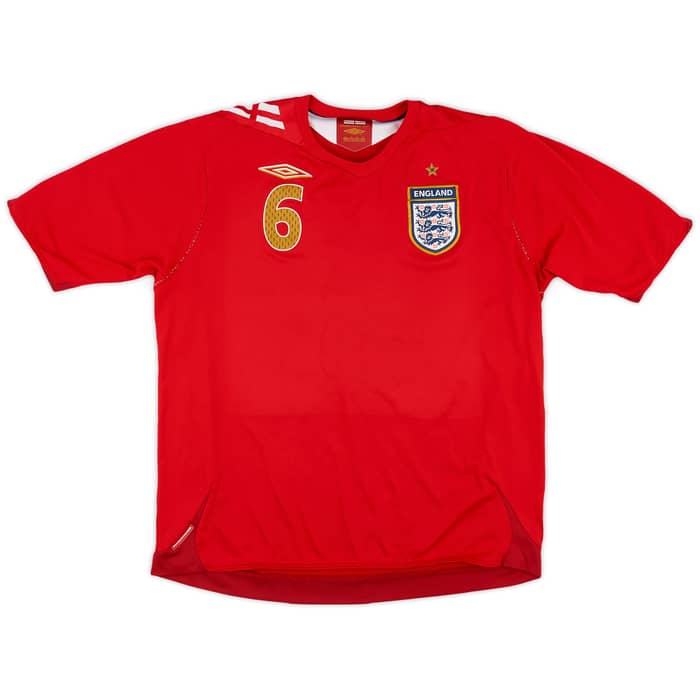 2006-08 England Away Shirt Terry #6 - 7/10 - (XL)