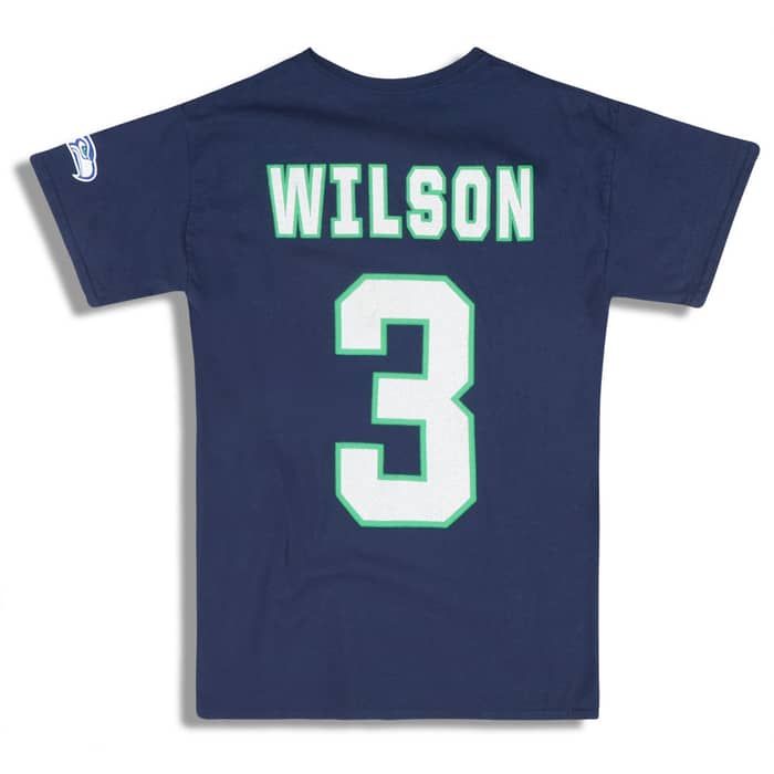 2012-15 Seattle Seahawks Wilson #3 NFL Tee M