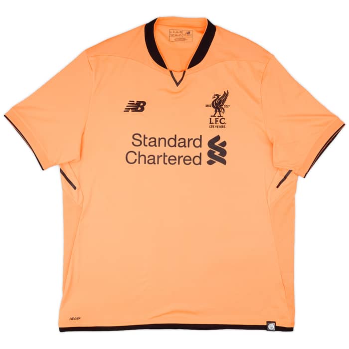 2017-18 Liverpool 125 Years Third Shirt Virgil #4 - 7/10 - (XL)
