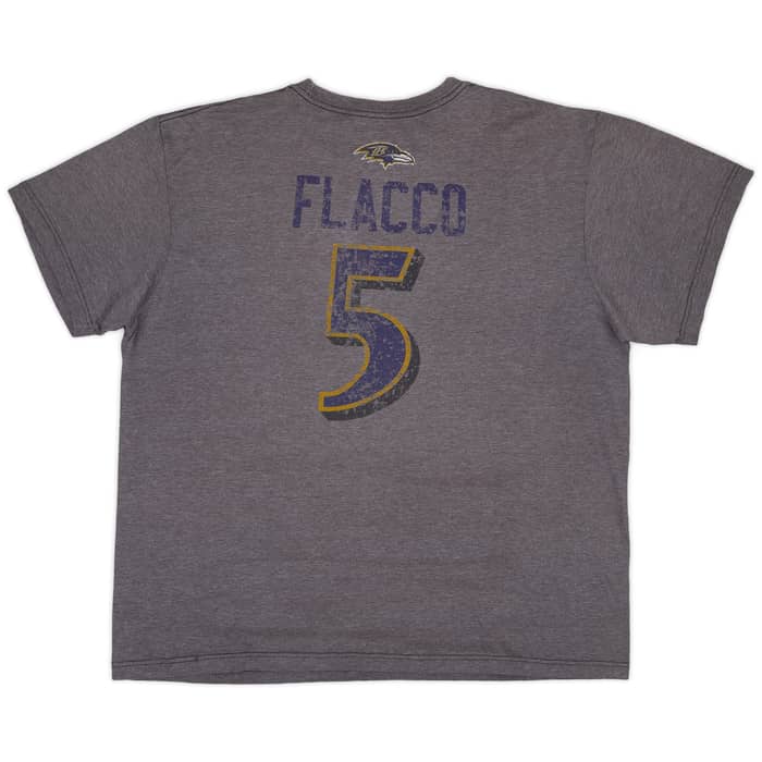 2016 Baltimore Ravens Flacco #5 NFL Tee - 5/10 - (XL)