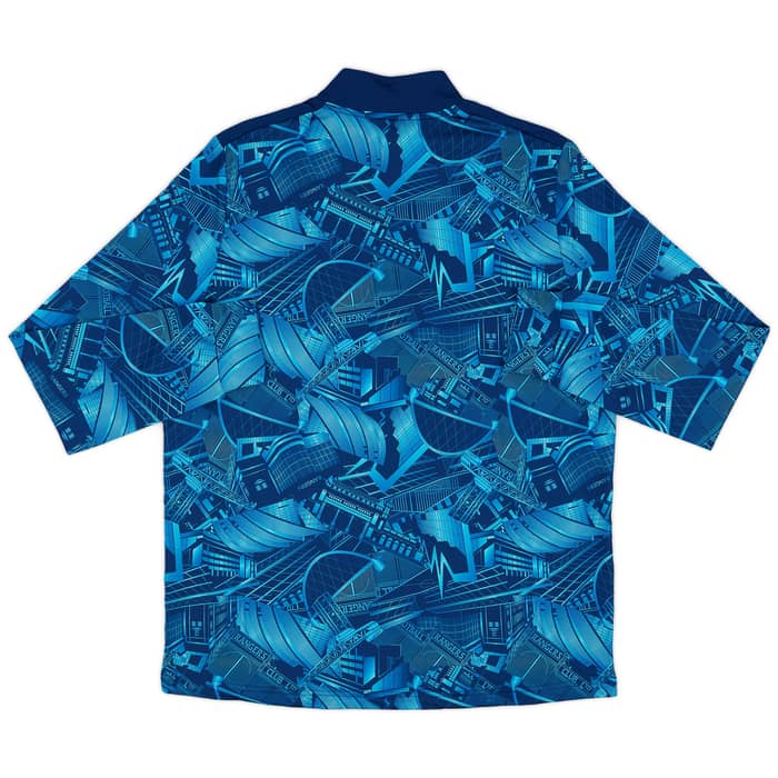 2023-24 Rangers Castore 1/4 Zip Stadium Graphic Top - 7/10