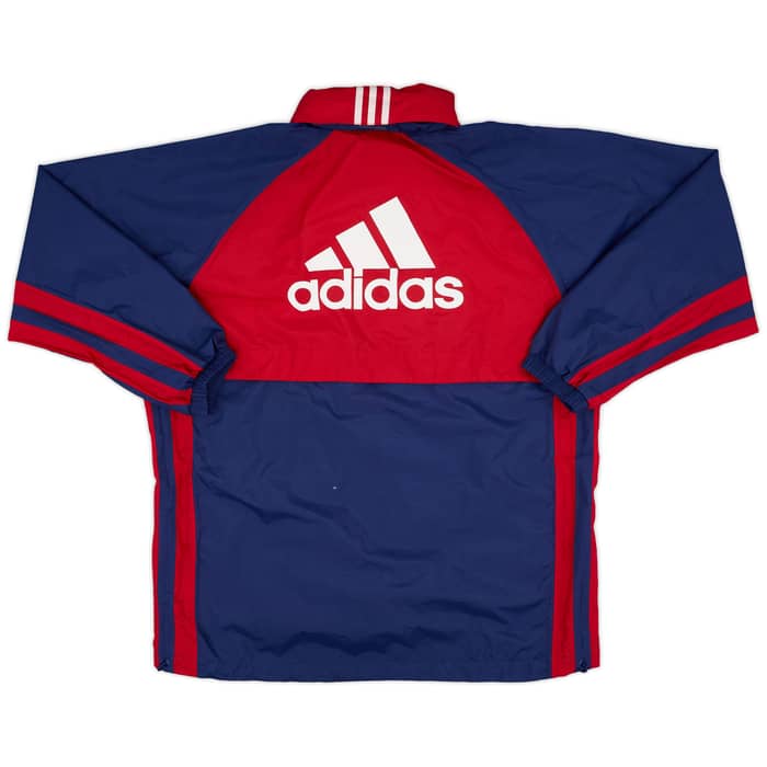 1998-00 Bayern Munich adidas Hooded Rain Jacket - 10/10 - (L)